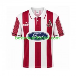 Fotballdrakter FC Köln 1995 1996 Retro Hjemmedraktsett Kortermet til Herre