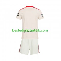 Fotballdrakter Sevilla FC Retro Hjemmedraktsett 2025-2026 Kortermet til Barn