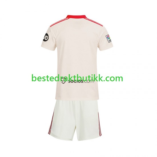 Fotballdrakter Sevilla FC Retro Hjemmedraktsett 2025-2026 Kortermet til Barn