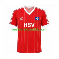 Fotballdrakter Hamburger SV 1983 Retro Bortedraktsett Kortermet til Herre
