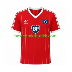 Fotballdrakter Hamburger SV 1984 Retro Bortedraktsett Kortermet til Herre
