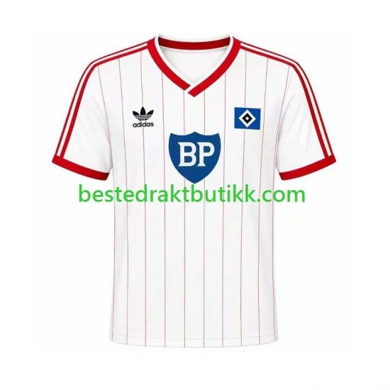 Fotballdrakter Hamburger SV 1984 Retro Hjemmedraktsett Kortermet til Herre