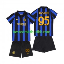 Fotballdrakter Inter Milan Alessandro Bastoni 95 Hjemmedraktsett 2026-2027 Kortermet til Barn