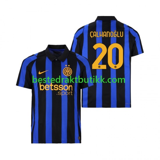 Fotballdrakter Inter Milan Hakan Calhanoglu 20 Hjemmedraktsett 2026-2027 Kortermet til Herre