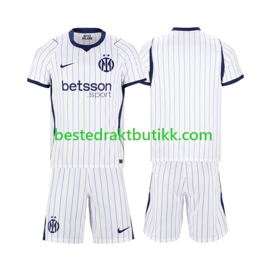 Fotballdrakter Inter Milan Bortedraktsett 2026-2027 Kortermet til Barn