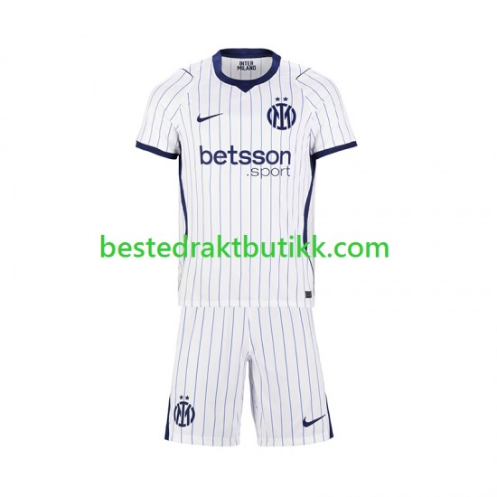 Fotballdrakter Inter Milan Bortedraktsett 2026-2027 Kortermet til Barn