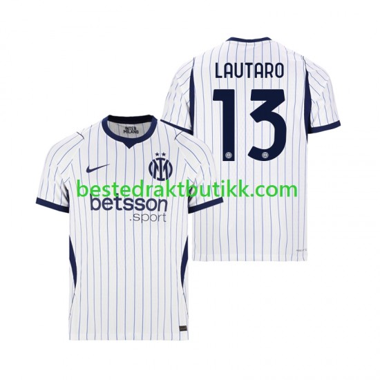 Fotballdrakter Inter Milan Lautaro Martinez 13 Bortedraktsett 2026-2027 Kortermet til Herre
