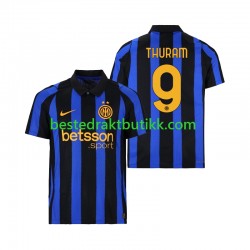 Fotballdrakter Inter Milan Marcus Thuram 9 Hjemmedraktsett 2026-2027 Kortermet til Herre