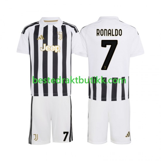 Fotballdrakter Juventus Cristiano Ronaldo 7 Hjemmedraktsett 2026-2027 Kortermet til Barn