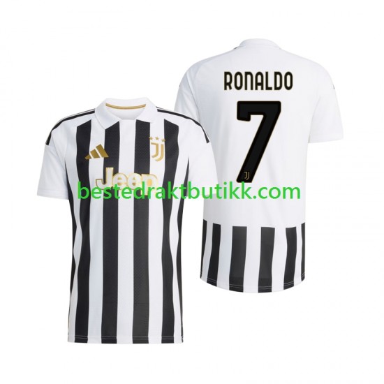 Fotballdrakter Juventus Cristiano Ronaldo 7 Hjemmedraktsett 2026-2027 Kortermet til Herre