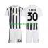 Fotballdrakter Juventus Jonathan David 30 Hjemmedraktsett 2026-2027 Kortermet til Barn