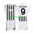 Fotballdrakter Juventus Randal Kolo Muani 9 Hjemmedraktsett 2026-2027 Kortermet til Barn