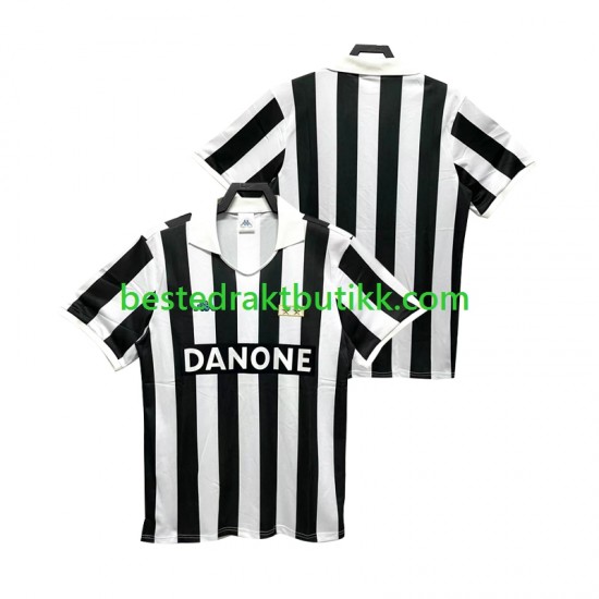 Fotballdrakter Juventus 1992 Retro Hjemmedraktsett 1994 Kortermet til Herre
