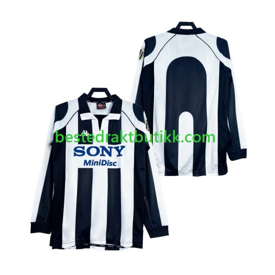 Fotballdrakter Juventus 1997 1998 Retro Hjemmedraktsett Langermet til Herre