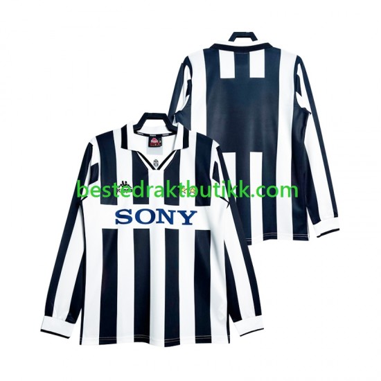 Fotballdrakter Juventus 1997 Retro Hjemmedraktsett Langermet til Herre
