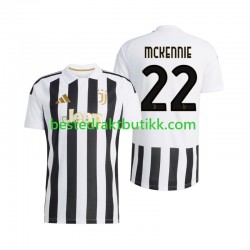Fotballdrakter Juventus Weston McKennie 22 Hjemmedraktsett 2026-2027 Kortermet til Herre