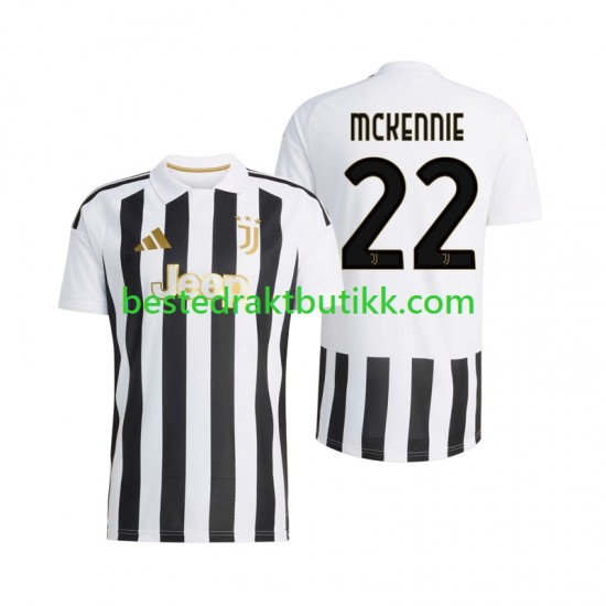 Fotballdrakter Juventus Weston McKennie 22 Hjemmedraktsett 2026-2027 Kortermet til Herre
