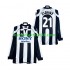 Fotballdrakter Juventus ZIDANE 21 1997 1998 Retro Hjemmedraktsett Langermet til Herre