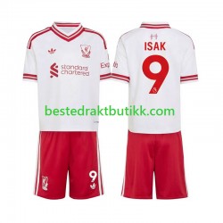 Fotballdrakter Liverpool Alexander Isak 9 Bortedraktsett 2026-2027 Kortermet til Barn
