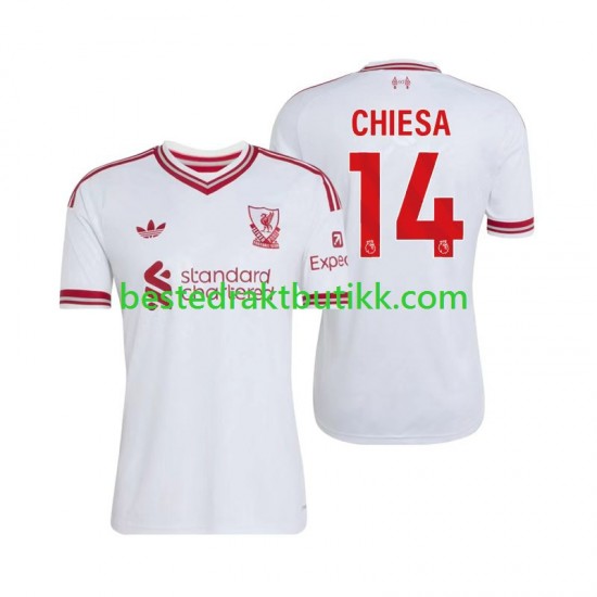 Fotballdrakter Liverpool Federico Chiesa 14 Bortedraktsett 2026-2027 Kortermet til Herre