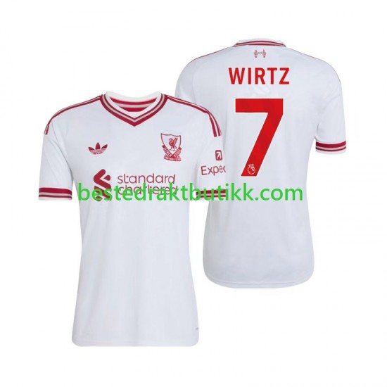 Fotballdrakter Liverpool Florian Wirtz 7 Bortedraktsett 2026-2027 Kortermet til Herre