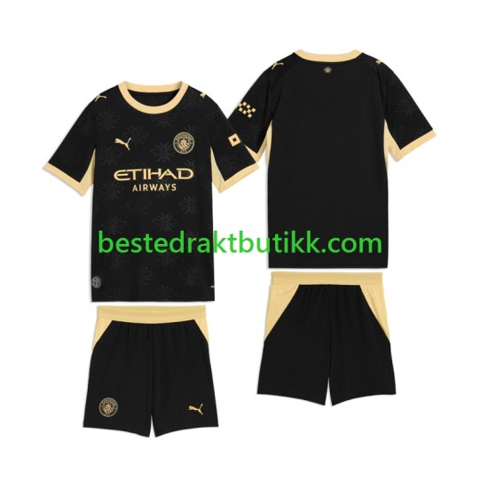Fotballdrakter Manchester City Bortedraktsett 2026-2027 Kortermet til Barn