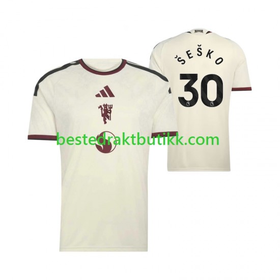 Fotballdrakter Manchester United Benjamin Sesko 30 Tredjedraktsett 2026-2027 Kortermet til Herre