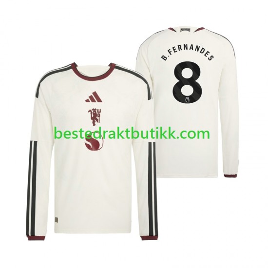 Fotballdrakter Manchester United Bruno Fernandes 8 Tredjedraktsett 2026-2027 Langermet til Herre