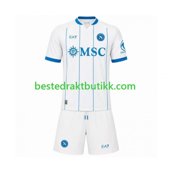 Fotballdrakter Napoli Bortedraktsett 2026-2027 Kortermet til Barn