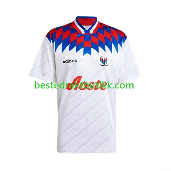 Fotballdrakter Olympique Lyonnais 1995 1996 Retro Hjemmedraktsett Kortermet til Herre