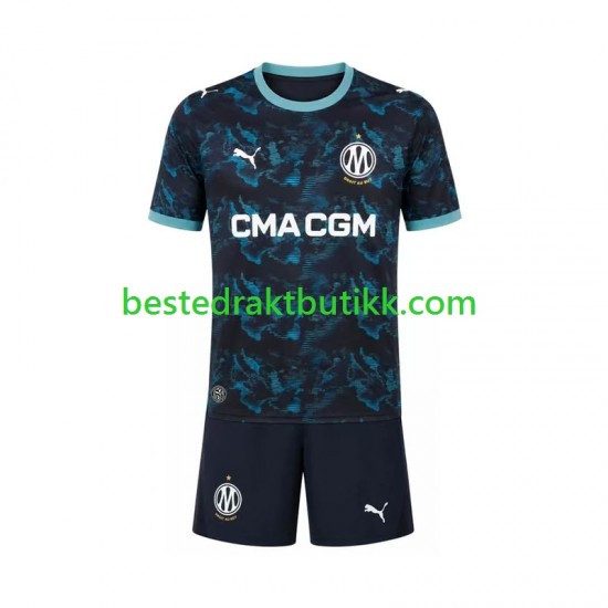 Fotballdrakter Olympique de Marseille Bortedraktsett 2026-2027 Kortermet til Barn