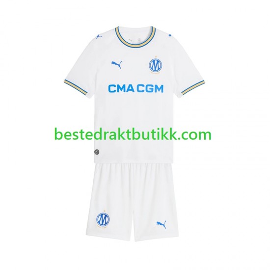 Fotballdrakter Olympique de Marseille Hjemmedraktsett 2026-2027 Kortermet til Barn