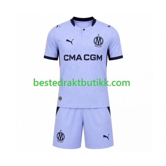 Fotballdrakter Olympique de Marseille Tredjedraktsett 2026-2027 Kortermet til Barn