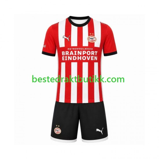 Fotballdrakter PSV Eindhoven Hjemmedraktsett 2026-2027 Kortermet til Barn