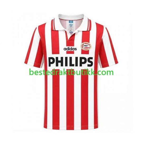 Fotballdrakter PSV Eindhoven Retro Hjemmedraktsett 1994 Kortermet til Herre