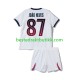 Fotballdrakter Paris Saint-Germain Joao Neves 87 Bortedraktsett 2026-2027 Kortermet til Barn