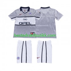 Fotballdrakter Paris Saint-Germain 2000 2001 Retro Bortedraktsett Kortermet til Barn