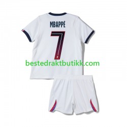 Fotballdrakter Paris Saint-Germain Mbappé Kylian 7 Bortedraktsett 2026-2027 Kortermet til Barn