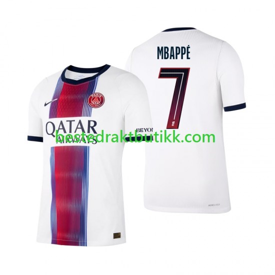 Fotballdrakter Paris Saint-Germain Mbappé Kylian 7 Bortedraktsett 2026-2027 Kortermet til Herre