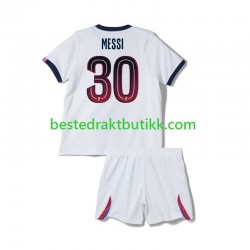 Fotballdrakter Paris Saint-Germain Lionel Messi 30 Bortedraktsett 2026-2027 Kortermet til Barn