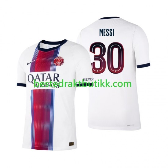 Fotballdrakter Paris Saint-Germain Lionel Messi 30 Bortedraktsett 2026-2027 Kortermet til Herre