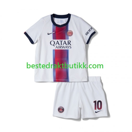 Fotballdrakter Paris Saint-Germain Ousmane Dembele 10 Bortedraktsett 2026-2027 Kortermet til Barn