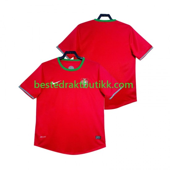 Fotballdrakter Portugal 2012 Retro Hjemmedraktsett Kortermet til Herre