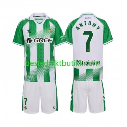 Fotballdrakter Real Betis Anthoy 7 Hjemmedraktsett 2026-2027 Kortermet til Barn