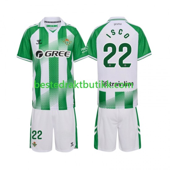 Fotballdrakter Real Betis Isco 22 Hjemmedraktsett 2026-2027 Kortermet til Barn