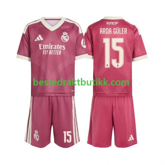 Fotballdrakter Real Madrid Arda Guler 15 Tredjedraktsett 2026-2027 Kortermet til Barn