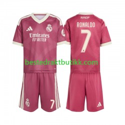 Fotballdrakter Real Madrid Cristiano Ronaldo 7 Tredjedraktsett 2026-2027 Kortermet til Barn
