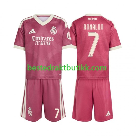 Fotballdrakter Real Madrid Cristiano Ronaldo 7 Tredjedraktsett 2026-2027 Kortermet til Barn