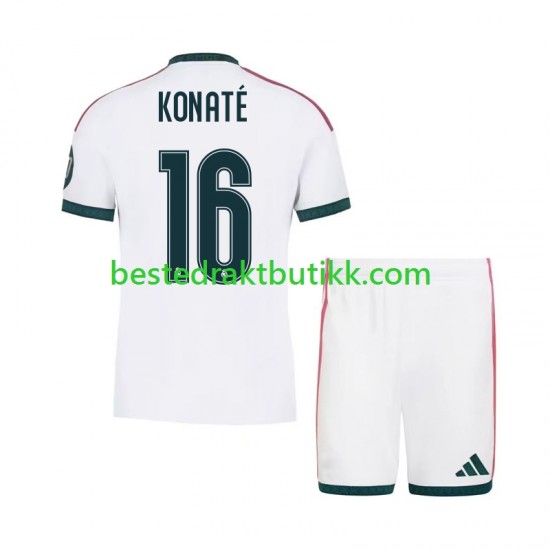 Fotballdrakter Real Madrid Ibrahima Konate 16 Hjemmedraktsett 2026-2027 Kortermet til Barn