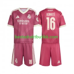 Fotballdrakter Real Madrid Ibrahima Konate 16 Tredjedraktsett 2026-2027 Kortermet til Barn